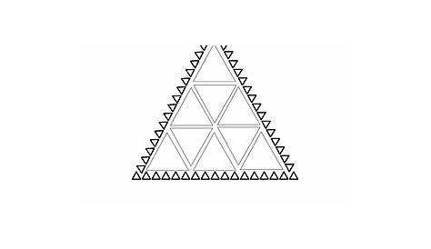 Geometric Shape Builder Worksheet: Triangle (Color) | MyTeachingStation.com