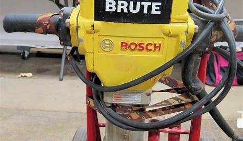 Bosch Brute 15 Amp Concrete Demolition Breaker Jackhammer 3611C0A010