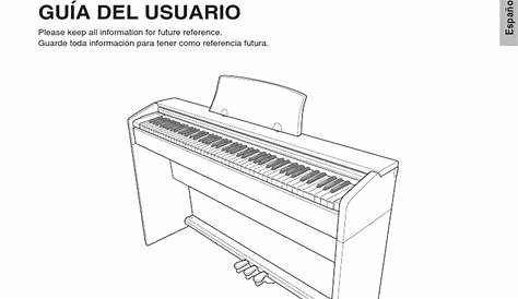 Casio Privia PX 760 Manual | PDF | Piano | Ac Power Plugs And Sockets