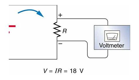 circuit diagram through resistor