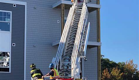 Gloucester Firefighters Take Part in Aerial Ladder Truck Training