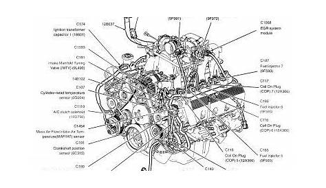 ford f150 5.4 liter engine parts diagram