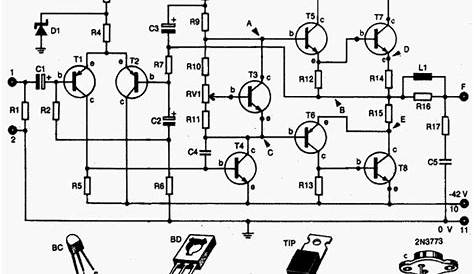 2n3773 amplifier circuit diagram