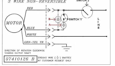 ge electric motor wiring schematics