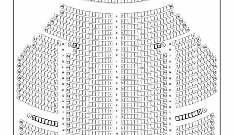 Orpheum Theatre Seating Chart printable pdf download