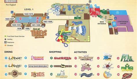 Great Wolf Lodge Map | Weather map