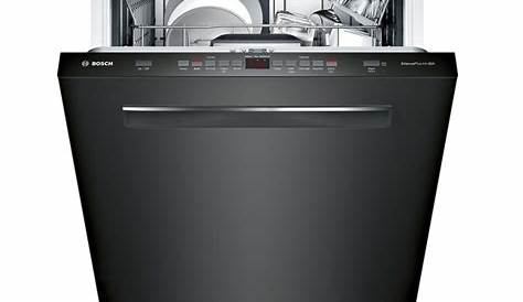 Bosch 500 44-Decibel Top Control 24-in Built-In Dishwasher (Black