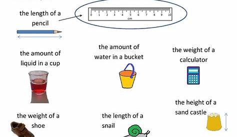 measurements in science worksheet