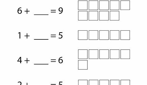 Math For First Grade Worksheets - Free Printable Worksheet