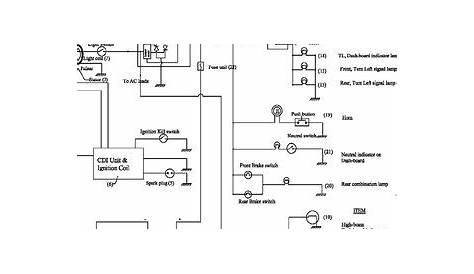 honda activa electrical wiring diagram