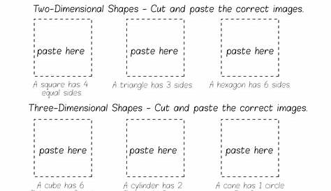 shape recognition worksheet