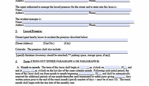 10 Sample Lease Agreement Templates to Download | Sample Templates