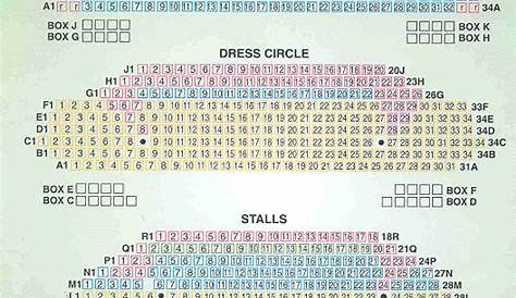 grand opera house seating chart