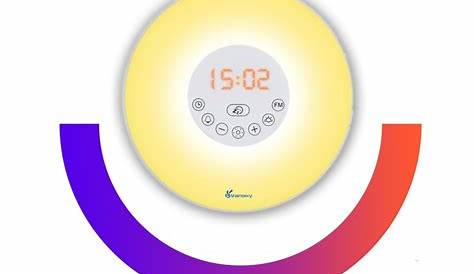 philips light alarm clock manual