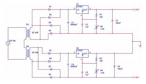 lm3886 amplifier circuit diagram