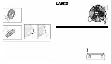 Lasko Fan 2418QM User Guide | ManualsOnline.com