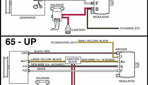 ford voltage regulator wiring up