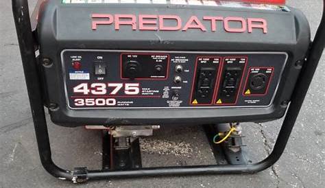 Predator 4375 watts generator for Sale in San Antonio, TX - OfferUp