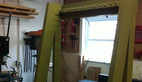 printable wooden gun rack plans