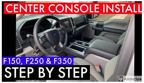 ford f150 center floor console
