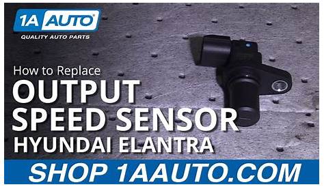 How to Replace Output Speed Sensor 00-07 Hyundai Elantra - YouTube