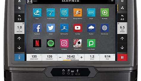 Matrix TF30 Folding Treadmill with 16" Touchscreen XIR Console (legacy