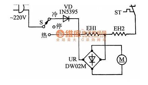 hair dryer circuit diagram
