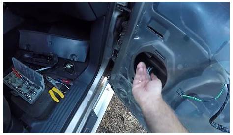 How to replace 2001 Chevy Silverado door speaker - YouTube