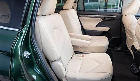 2023 Toyota Highlander Interior Dimensions: Seating, Cargo Space & Trunk Size - Photos (2023)
