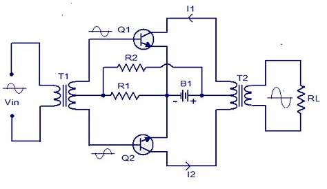 push pull amplifier circuit