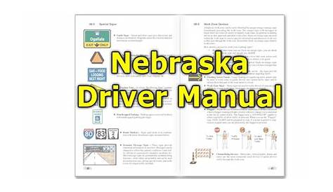 nebraska driver's manual