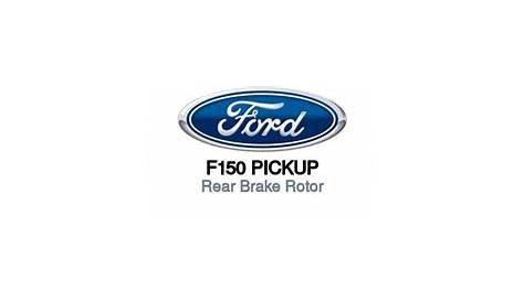 ford f150 brake rotor replacement cost