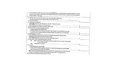 Taxable Social Security Worksheet 2021 - Fill Online, Printable 6AB