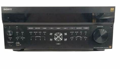 Sony STR-ZA1100ES 100 Watt 7.2 Channel 4k AV Receiver - Black for sale