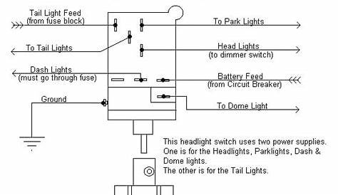 gm headlight switch wiring