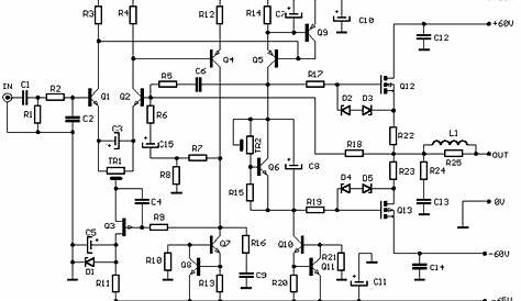 fet amplifier circuit diagram