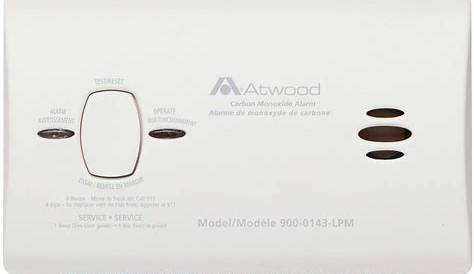 Atwood 32701 RV Carbon Monoxide Detector - Non-Digital, White - Walmart.com