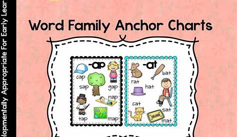 word family anchor chart
