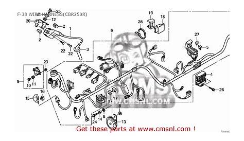 Honda Wiring Diagram Cbr250r - Wiring Diagram