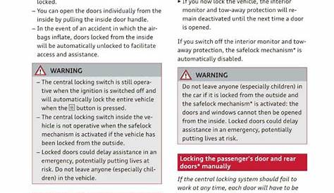 audi a3 and s3 owners manual