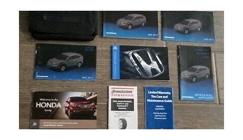 12 2012 Honda CR-V owners manual | eBay