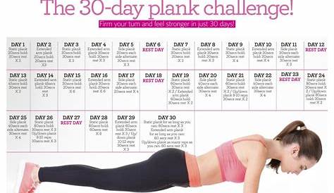 30 Day Plank Challenge for Beginners | The Daily Struggle
