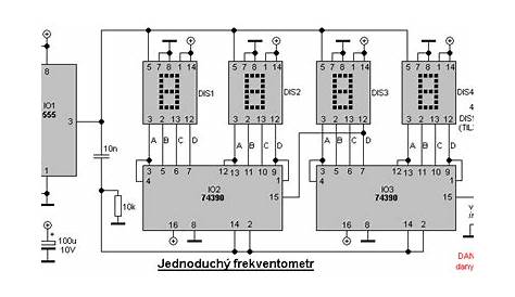 simple frequency meter circuit diagram