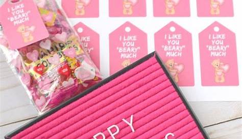 FREE Printable Valentine Tags for Goodie Bags and Gifts | Simply Bessy
