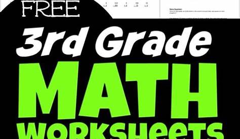 maths for 3rd grade worksheet