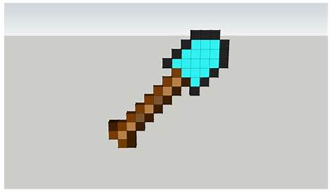 1.19 Minecraft Diamond Shovel