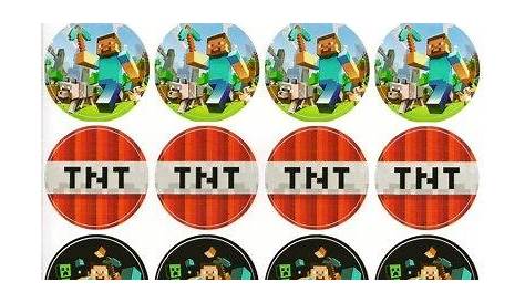 Printable Minecraft Stickers