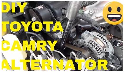 Introduce 187+ images 2004 toyota camry alternator replacement - In