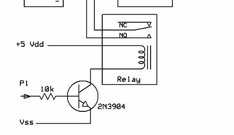 circuit diagram for relay