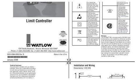 Watlow EZ-Zone Limit Controller - TEVET